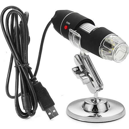 Handheld 8 LED USB 1600X Zoom Digital Microscope Biological Endoscope