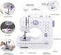 Portable Sewing Machine,12 Stitches 2 Speed Heavy Duty Sew Machine