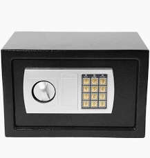 Electronic Digital Safe Lock for Home or Office - White