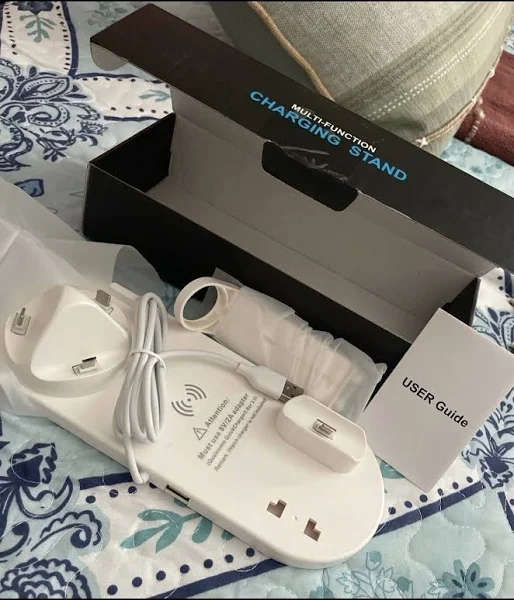 MULTI-FUNCTION 3 IN 1 CHARGING STAND FOR APPLE & ANDROID