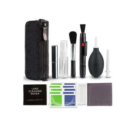 Professional Camera Cleaning Kit Lens Cleaning Kit with Air Blower Cleaning Pen Cleaning Cloth for M