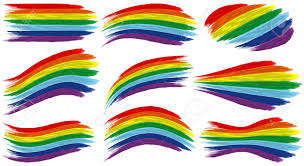 Image result for rainbow art set