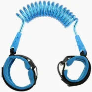 Kids Safety Anti-Lost Strap Link Harness & Wrist Band: 1.5m - Blue - 10 Years