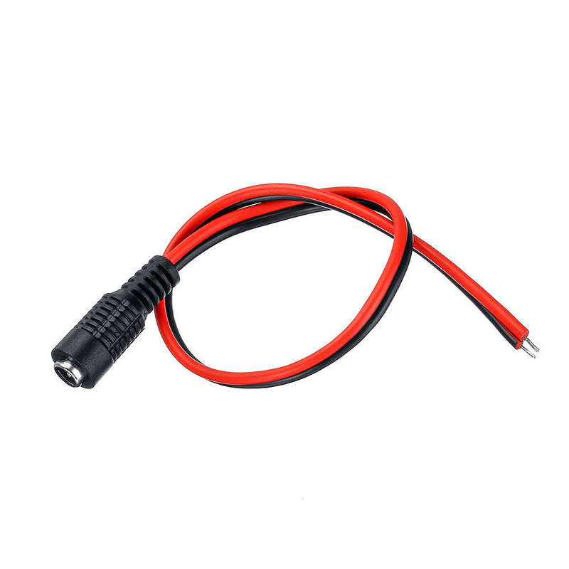 Female DC Power Socket Jack Plug Wire