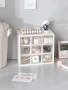 Shein 1PC 9-Grid Desktop Storage Box,one-size