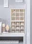 Shein 1PC 9-Grid Desktop Storage Box,one-size