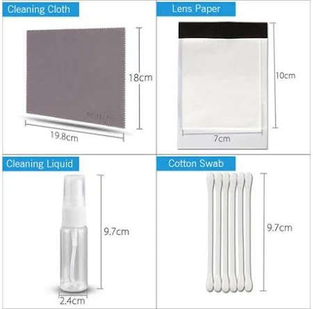 Professional Camera Cleaning Kit Lens Cleaning Kit with Air Blower Cleaning Pen Cleaning Cloth for M