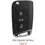 CKC-VW-B, Volkswagen Car Key Cover & Holder