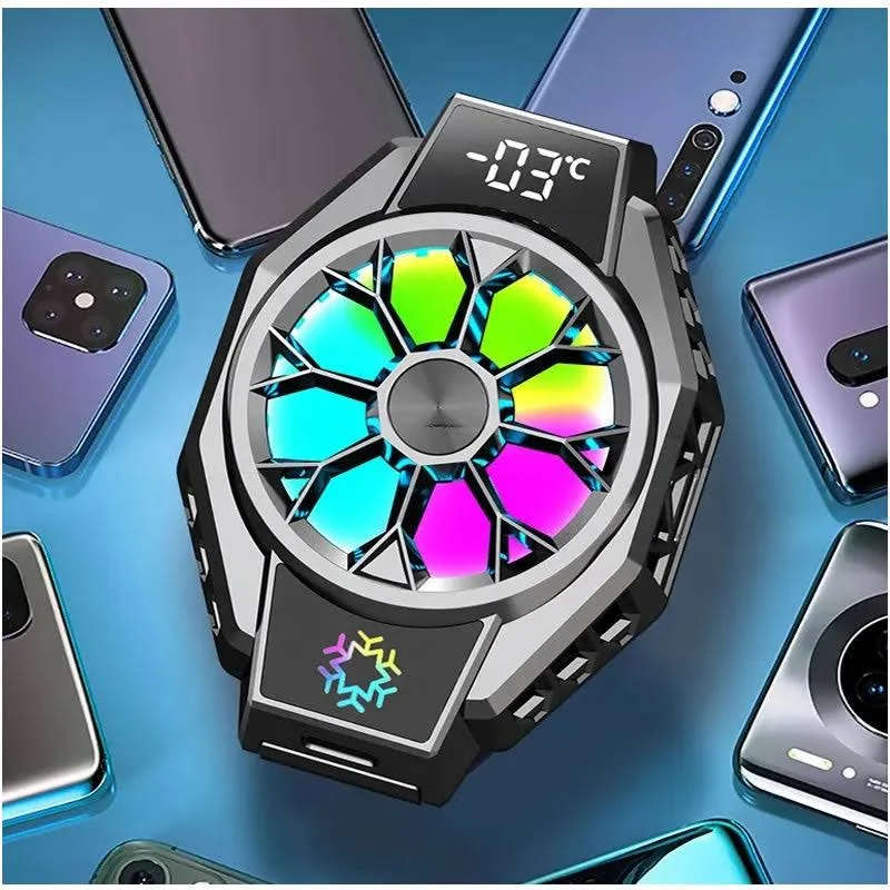 X9 Portable Wireless Charging Mobile Phone Cooling Fan