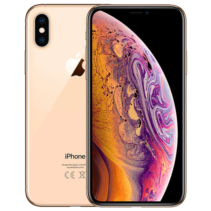 iPhone XS Max 256GB Gold (6 Month Warranty) + Cover Bundle Value: R200