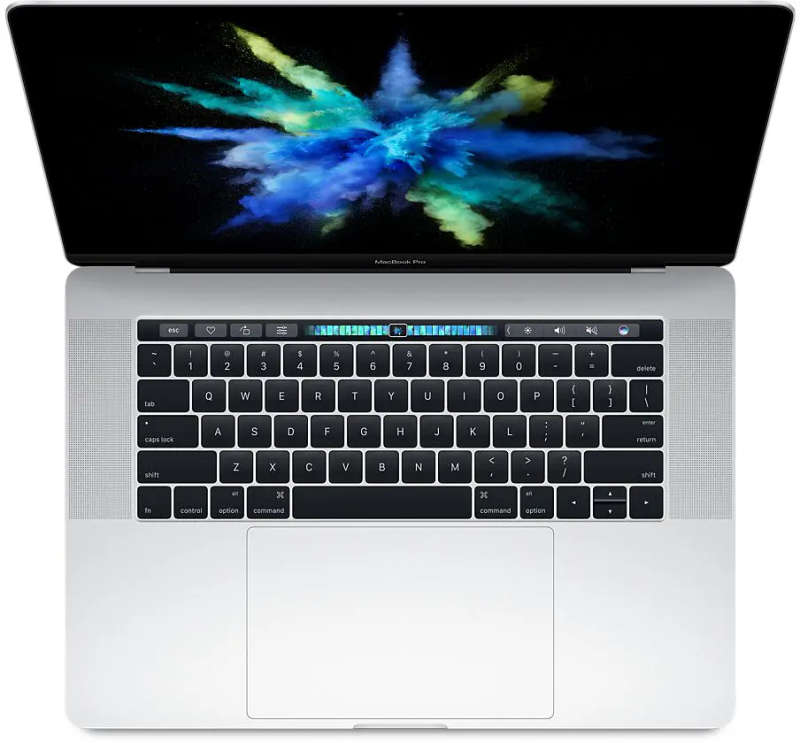 MacBook Pro 15-Inch "Core i7" 2.6GHz (Touch/Late 2016) 16GB RAM 256GB SSD Cracked LCD Silver (6 M...