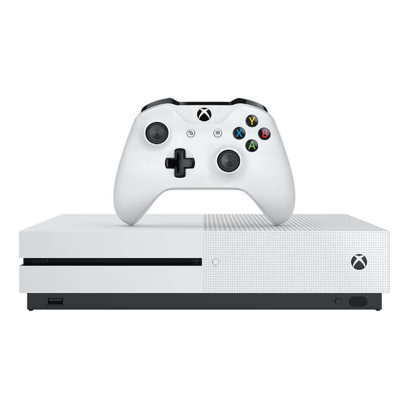 Xbox One S 500GB White + HDMI Cable + Power Cable + Controller (3 Month Warranty)
