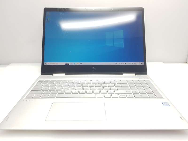 HP Envy x360 Convertible 15-bp106ni"Core i7" 8GB RAM 512GB SSD Cracked And No Touch Screen Silver
