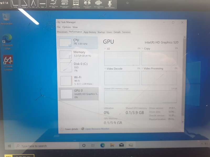 Acer Aspire E1-5321 14-Inch "Core i5" 2.3GHz 8GB RAM 512GB SSD Black (3 Month Warranty)