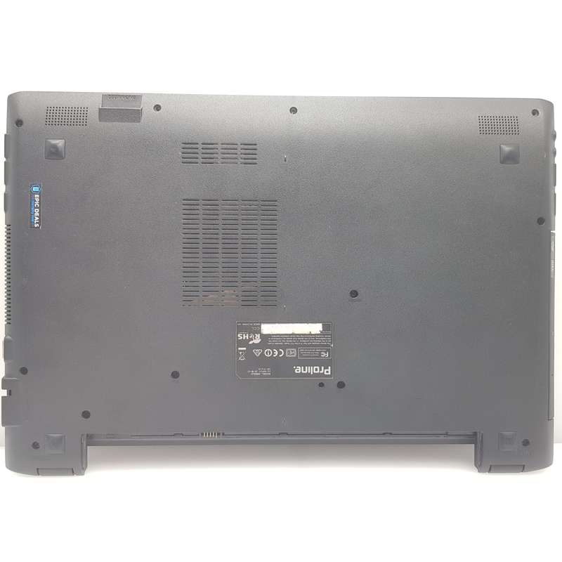 Proline Notebook W955JU "Core i5" 2.30GHz 8GB RAM 500GB HDD Sensitive Track Pad And No Battery Black