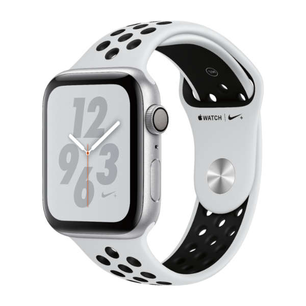 Apple Watch Series 4 Nike Plus 40mm GPS Only Silver (3 Month Warranty) - With Black Straps
