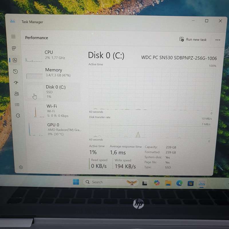 HP ProBook x360 435 G8 "Ryzen 5" 2.30GHz 8GB RAM 256GB SSD Silver (6 Month Warranty)