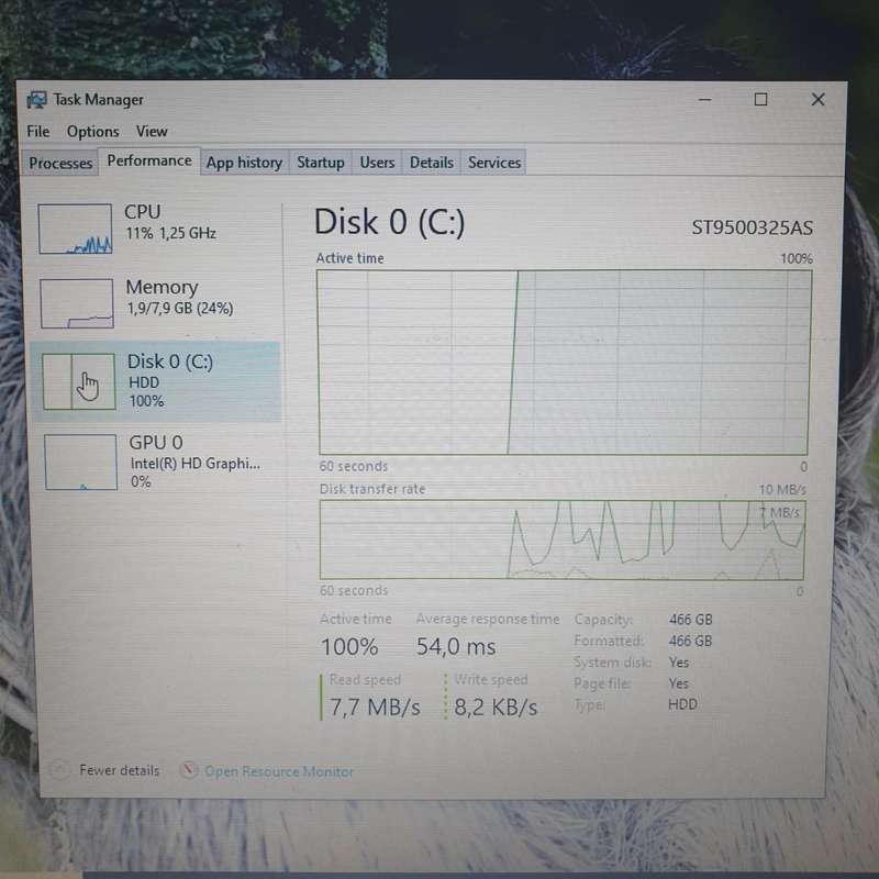 Proline Notebook W955JU "Core i5" 2.30GHz 8GB RAM 512GB HDD No Battery Black