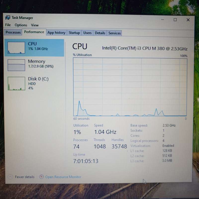Samsung R540 "Core i3" 2.53GHz 3GB RAM 516GB HDD Gray