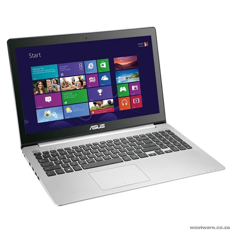 Asus Vivobook S551L, 1.80GHz , "Core i7-4500U", 8GB RAM, 500GB SSD, Cracked Screen, Gray