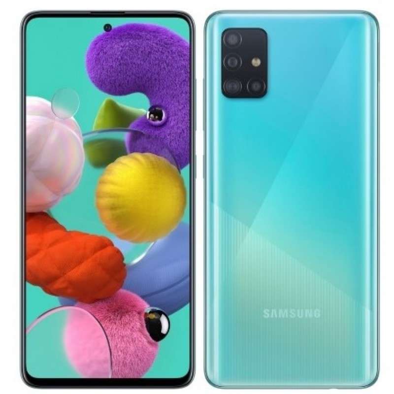 Samsung Galaxy A51 128GB Dual Sim Minor LCD Burn Prism Crush Blue (3 Month Warranty)