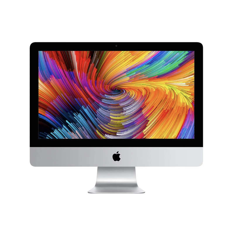 iMac 21.5-Inch "Core i5" 3.1GHz  8GB RAM 512GB SSD ( Retina 4K Late 2015) |LCD Burn| Silver (12 M...