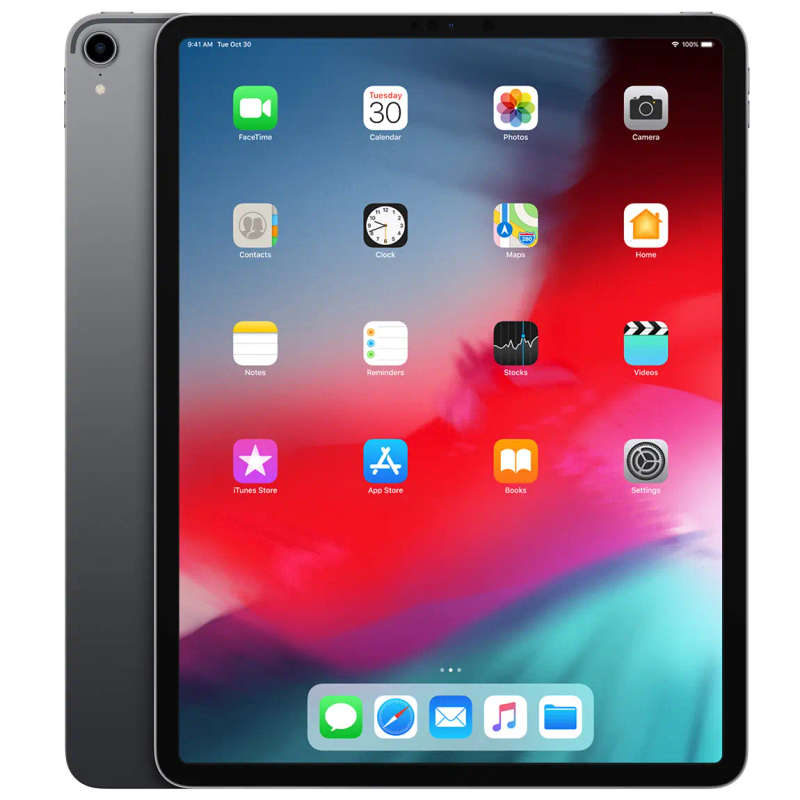 iPad Pro 12.9-Inch (Wifi Only) 3rd Gen 64GB No Face ID And Screen Damage Space Grey