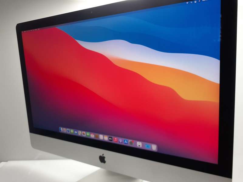 iMac 27-Inch "Core i5" 3,4GHz (5K, Mid-2017) 32GB RAM 1TB HDD - Minor Crack - Silver (12 Month Wa...