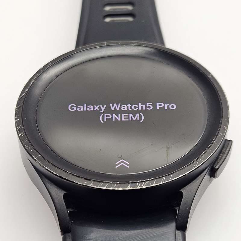 Samsung Galaxy Watch 5 Pro 45mm LTE Black Titanium (6 Month Warranty) - With Grey/Black Straps