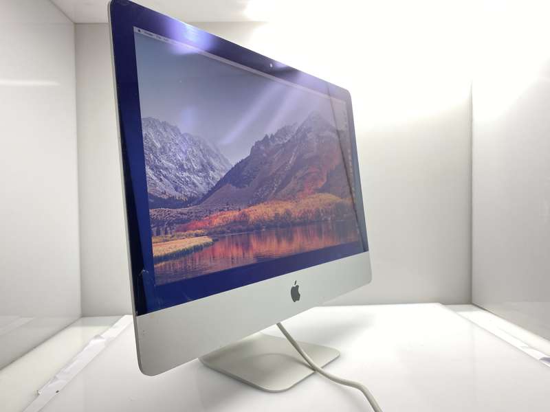 iMac 21.5-inch Core i5 2.7GHz (Late 2013) 8GB RAM 512GB HDD Cracked LCD Silver (3 Month War...
