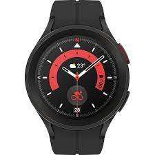 Samsung Galaxy Watch 5 Pro 45mm GPS Only Black Titanium (3 Month Warranty) - With Blue Straps