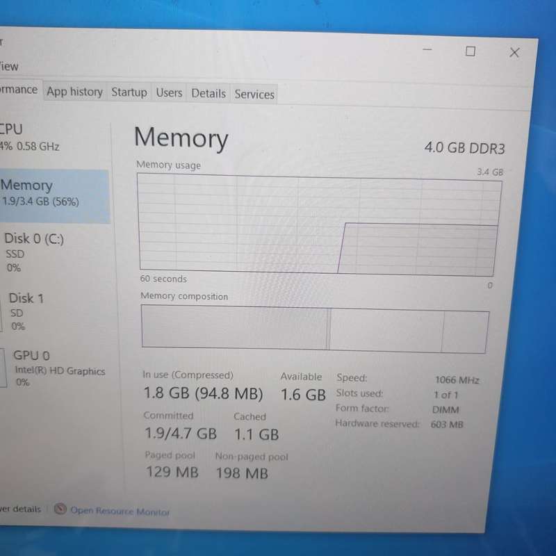 Mecer Guru "Celeron" 1.60GHz 4GB RAM 512GB SSD Silver