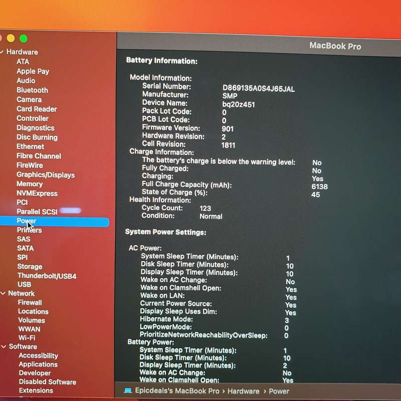 MacBook Pro 15-Inch "Core i5" 2.3 GHz (Mid-2017) 16GB RAM 512GB SSD Space Grey (12 Month Warranty)