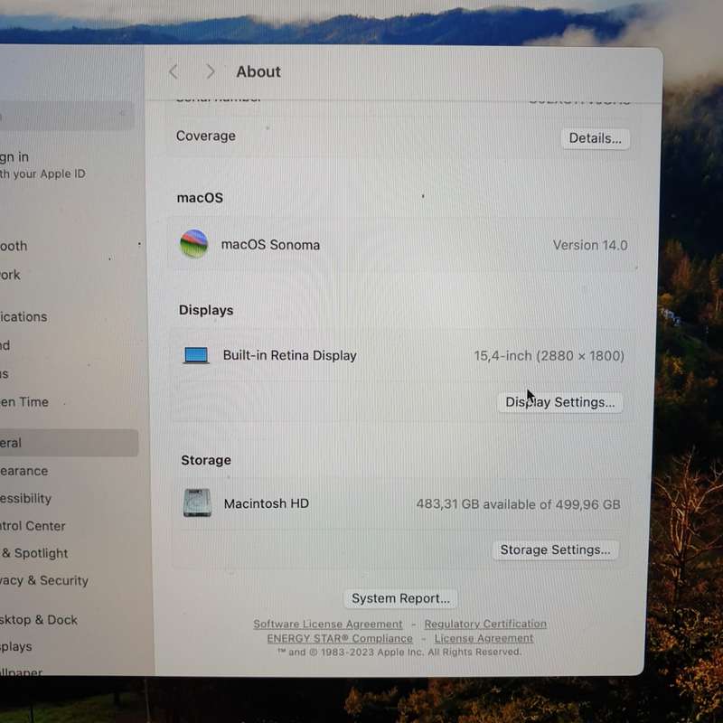 MacBook Pro 15-Inch "Core i9" 2.9 GHz (TouchBar, 2018) 16GB RAM 512GB SSD Space Grey (12 Month Wa...