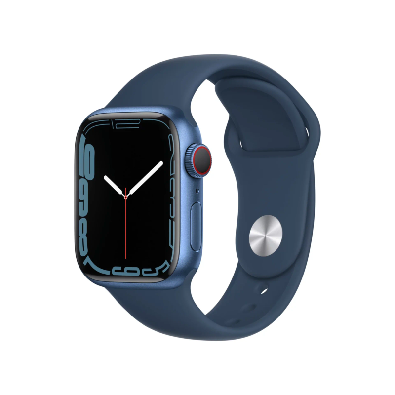 Apple Watch Series 6 44mm GPS Only Blue (3 Month Warranty) - With Black Straps