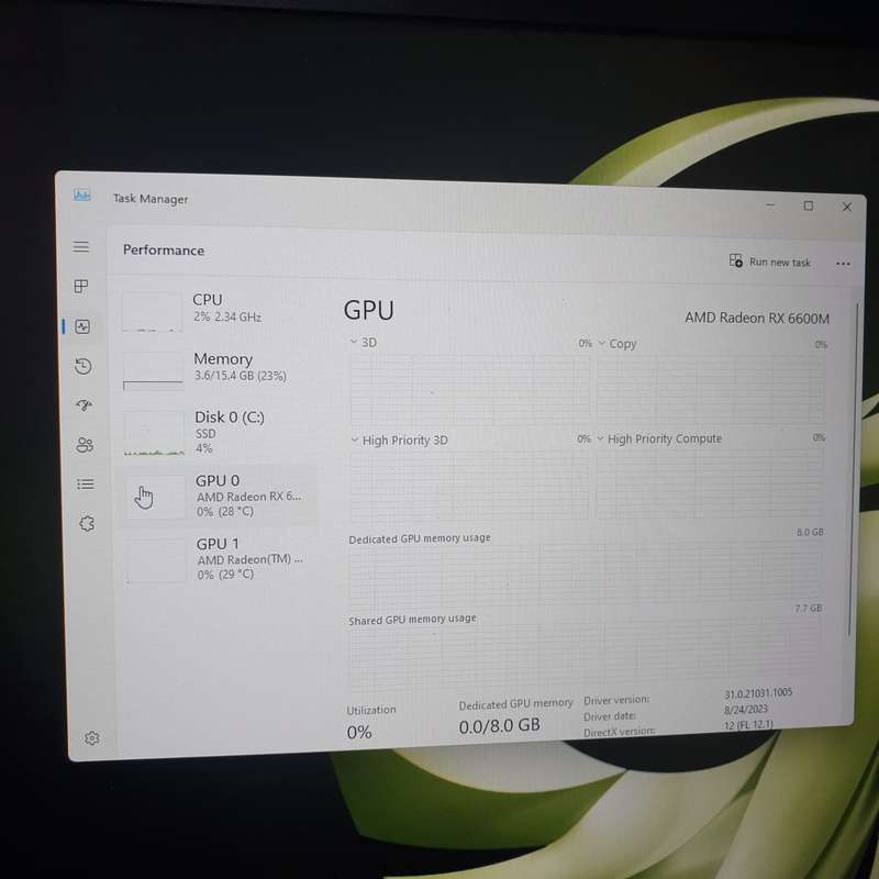 MSI Alpha 17 RX 6600M "Ryzen 7" 3.20GHz 16GB RAM 500GB SSD Black (12 Month Warranty)