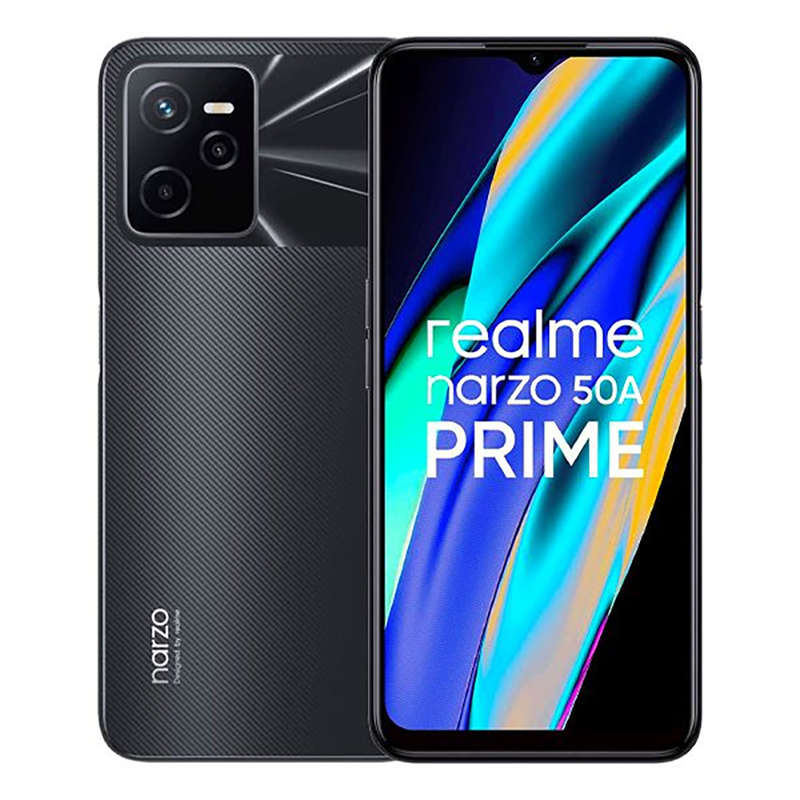 Realme Narzo 50A Prime 128GB Dual Sim Black (6 Month Warranty)