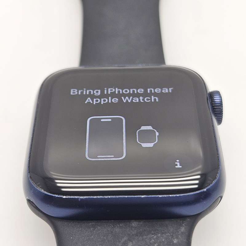 Apple Watch Series 6 44mm GPS Only Blue (3 Month Warranty) - With Black Straps