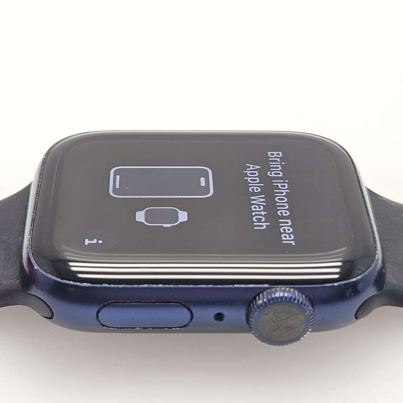 Apple Watch Series 6 44mm GPS Only Blue (3 Month Warranty) - With Black Straps
