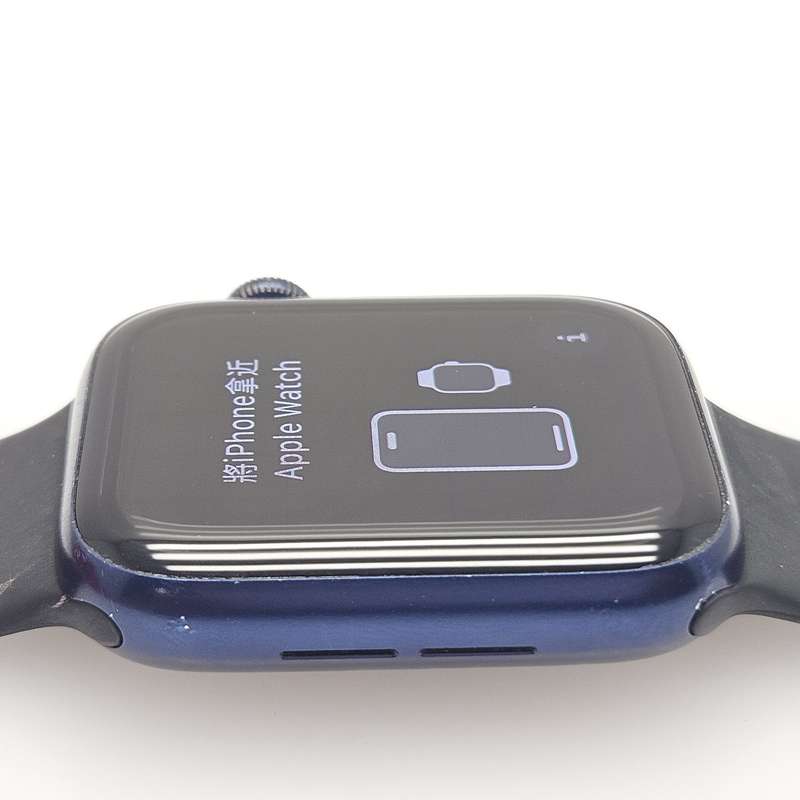 Apple Watch Series 6 44mm GPS Only Blue (3 Month Warranty) - With Black Straps