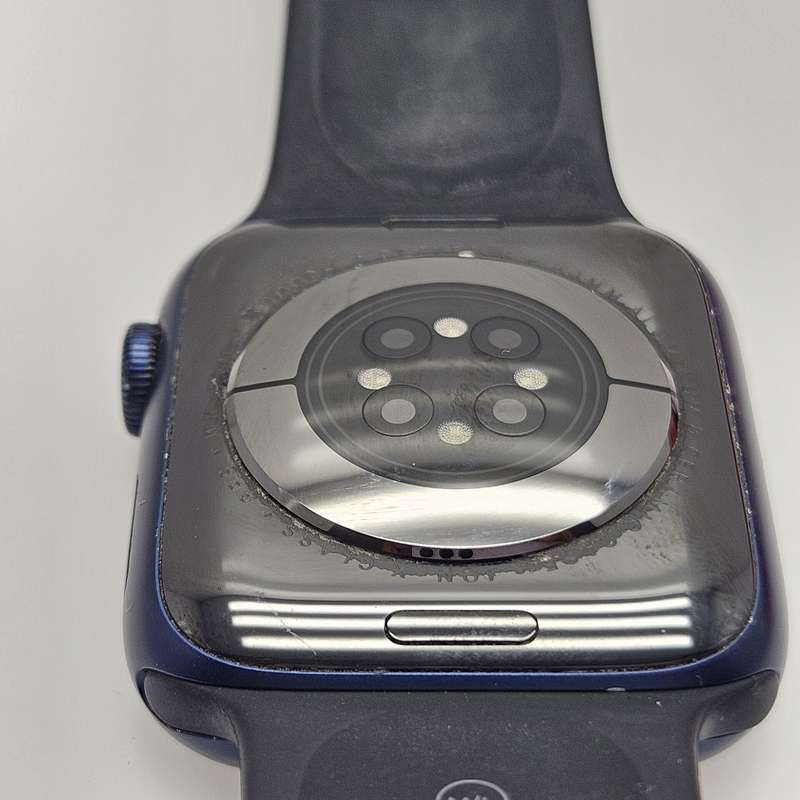 Apple Watch Series 6 44mm GPS Only Blue (3 Month Warranty) - With Black Straps