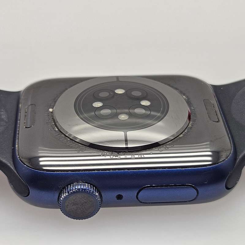 Apple Watch Series 6 44mm GPS Only Blue (3 Month Warranty) - With Black Straps