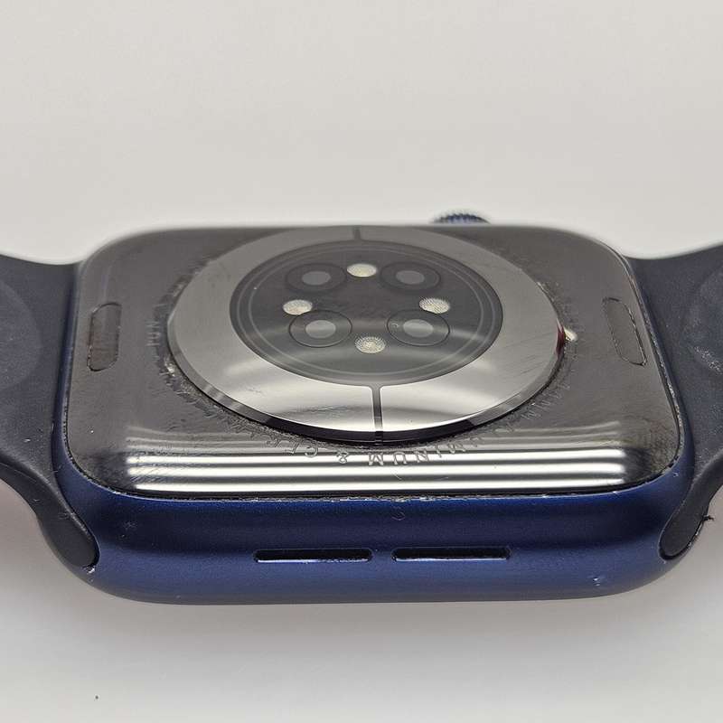 Apple Watch Series 6 44mm GPS Only Blue (3 Month Warranty) - With Black Straps