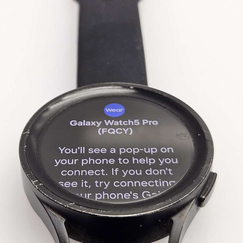 Samsung Galaxy Watch 5 Pro 45mm GPS Only Black Titanium (6 Month Warranty)