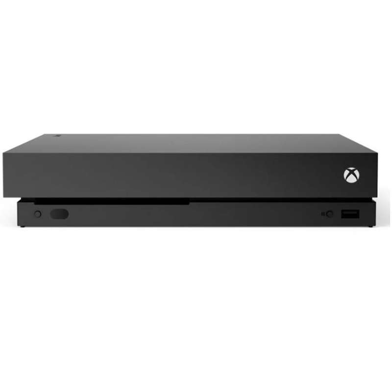 MicrosoftXbox One X Black 1TB + 1 Power Cable + 1 HDMI Cable (3 Month Warranty)