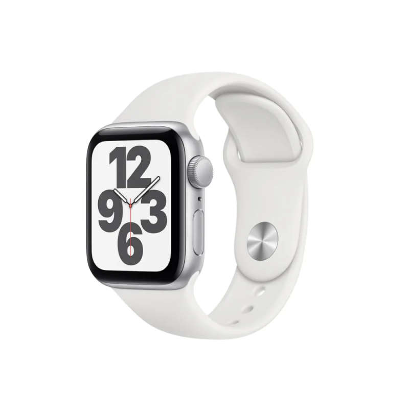 Apple Watch Series 3 38mm GPS Only Silver  With Black Nike Straps