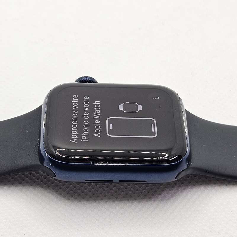 Apple Watch Series 6 40mm GPS Only Blue (3 Month Warranty) - With Black Straps