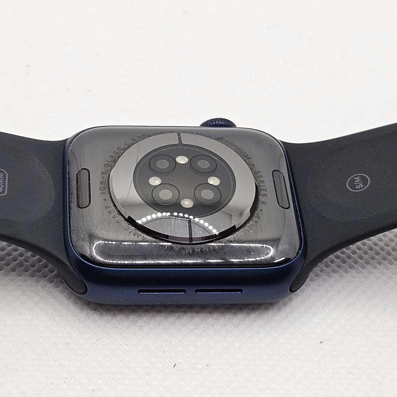 Apple Watch Series 6 40mm GPS Only Blue (3 Month Warranty) - With Black Straps