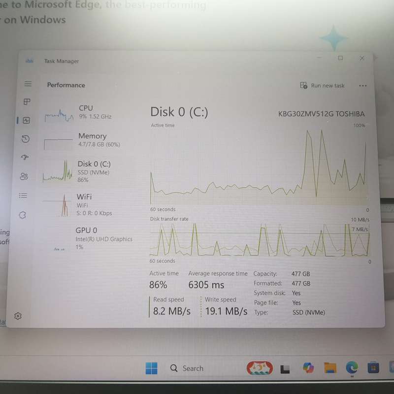 MSI MS-1551 Core i7, 8GB RAM, 512GB SSD Black (12 Month Warranty)