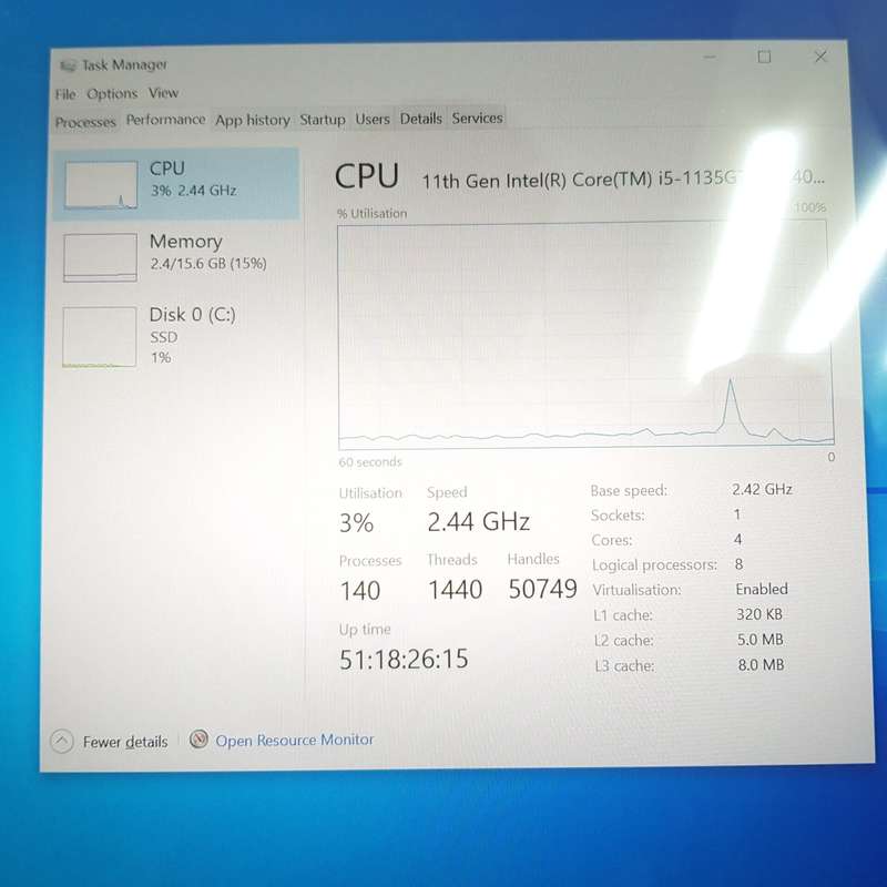 HP Spectre X360 14-ea0538TU Core i5, 16GB RAM, 512GB SSD Blue (6 Month Warranty)